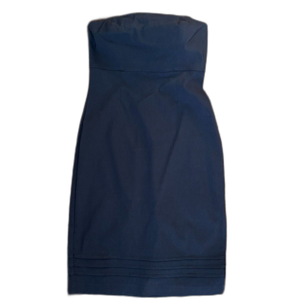 Express Dress 9/10 Vintage Black Tube Fitted Cocktail Strapless